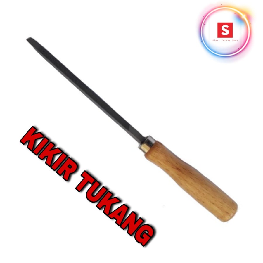 Kikir Tukang / Kikir Gagang Kayu / Kikir Gergaji