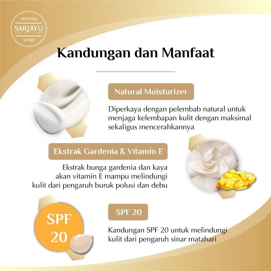 SARIAYU Gold Tinted Moisturizer 30mL