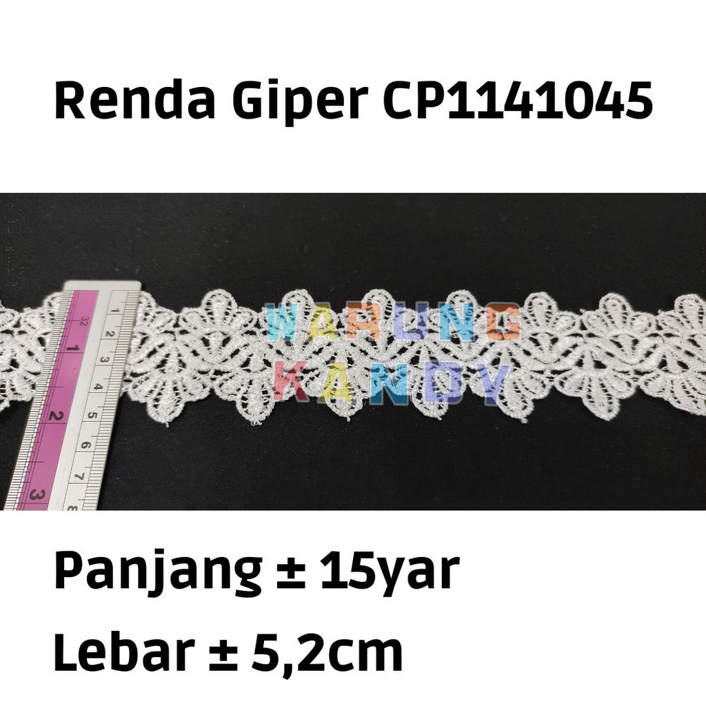 Renda Giper CP1141045 Putih