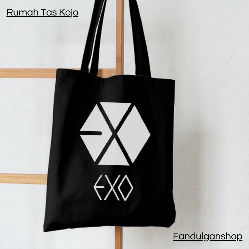 SPESIAL PROMO 7.7 - [RESLETING] EXO TOTEBAG SEMI KANVAS | TOTEBAG KERJA/KULIAH/SEKOLAH | TOTEBAG RESLETING | TOTEBAG BESAR | TOTEBAG KOREA | TOTEBAG TEBAL | TOTEBAG LAPTOP | TOTEBAG UNIQUE | TOTEBAG NONGKI | TOTEBAG NGOPI | TOTEBAG POLOS | TOTEBAG BERMERK