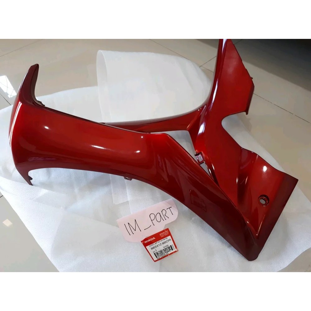 64450-KYZ-900CPR Cover Sayap Kiri Supra X 125 Helm In Merah
