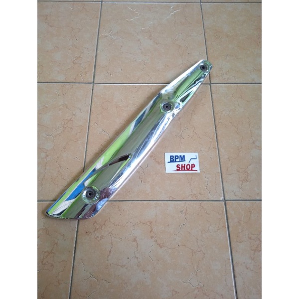 tameng pelindung knalpot Honda Karisma Supra X 125 lama bekas original