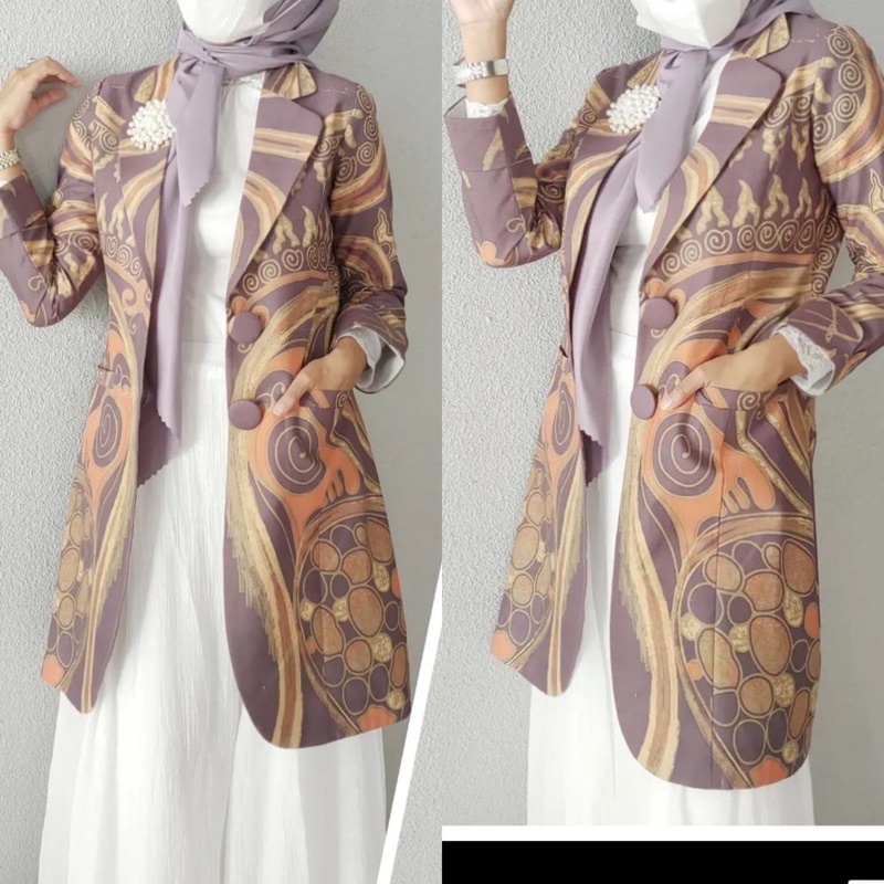 TUNIK OUTER BATIK PREMIUM CIREBON