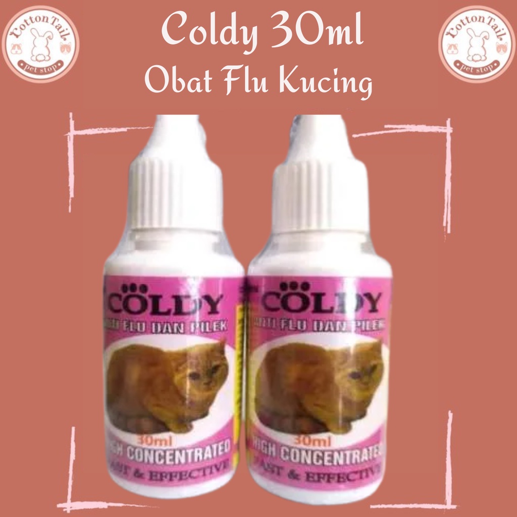 COLDY CAT 30ml Obat Flu untuk Kucing