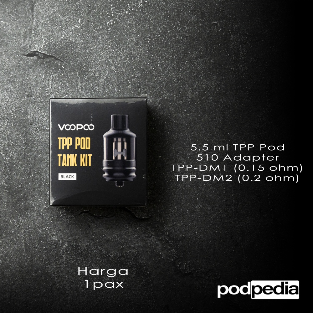 Voopoo TPP Pod Tank Kit 5.5ml Authentic | Drag Pro Argus