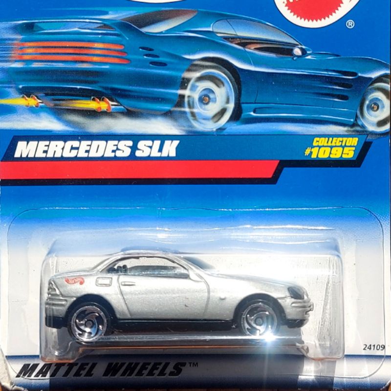 HOTWHEELS MERCEDES SLK 1998 SILVER - CLK-LM 500 SL 540K 380 C-CLASS