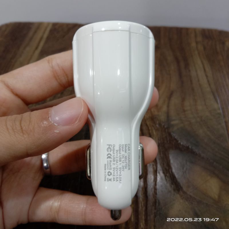 CAR CHARGER MOBIL / SAVER MOBIL  Qualcomm Quick charge 3.0 SUPPORT VOOC