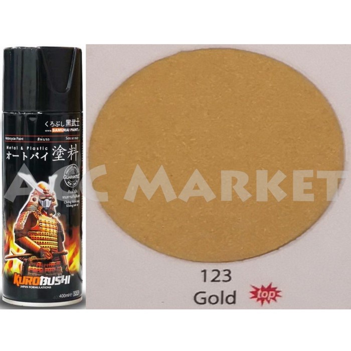 Pilox Samurai Pilok Pylox Cat Emas Gold 123