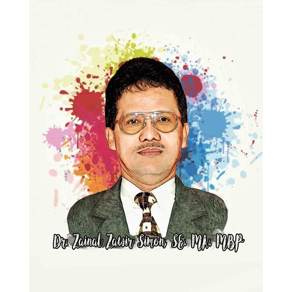 REALIS WAJAH CARTOON GRAFIK KARIKATUR MOZAIK ILUSTRASI WPAP VEKTOR