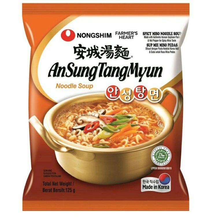 

Stok lagi / HnW NONGSHIM-ANSUNGTANGMYUN NOODLESOUP.125g /Sangat@nyaman