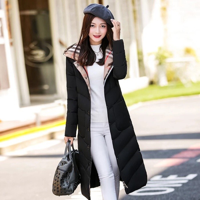 Jaket mantel burberry musim dingin Winter long coat