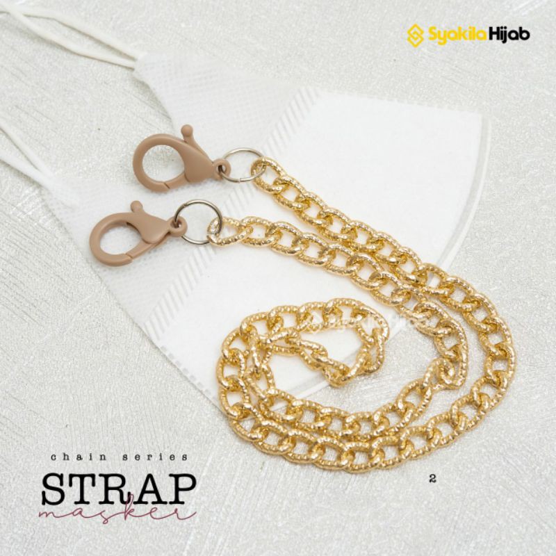 chain strapmask premium ala idol kpop tali masker korea keren