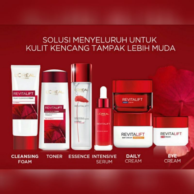 LOreal Paris Revitalift Anti-Wrinkle Set Day 50 ml , Night,eye cream,serum, Essence