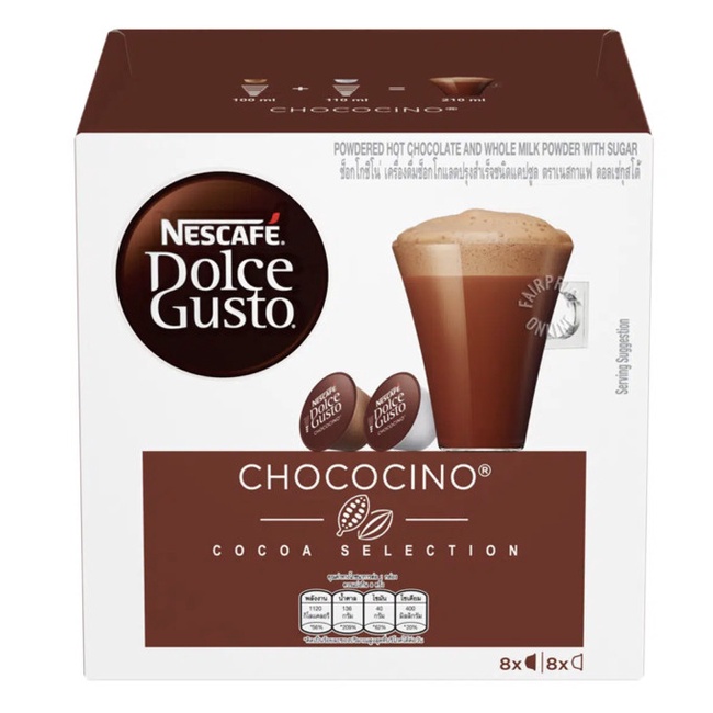 

Ready stok Nescafe Dolce Gusto Beverage Capsules - Chococino 16 x 16g