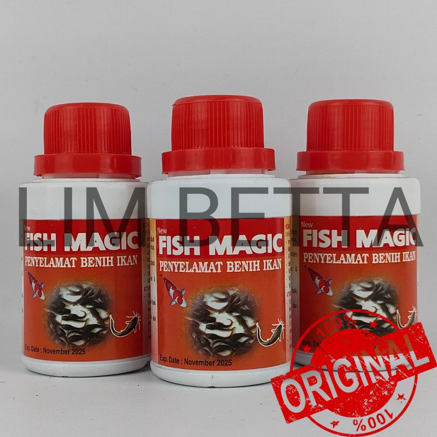 FISH MAGIC 125 ML / PENYELAMAT BENIH IKAN