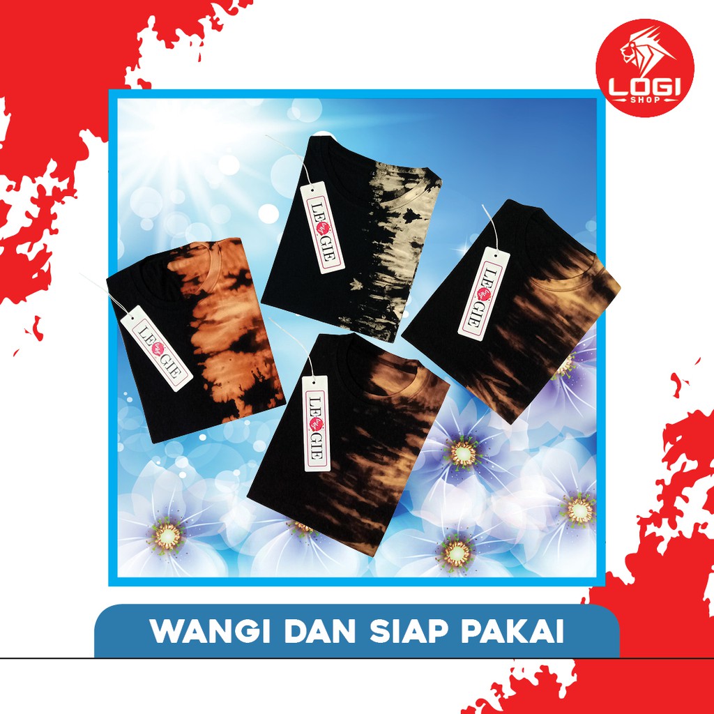 Kaos Tie Dye / Kaos Tie Dye Pria / Kaos Distro Tie Dye Wanita / Cotton Combed 20s