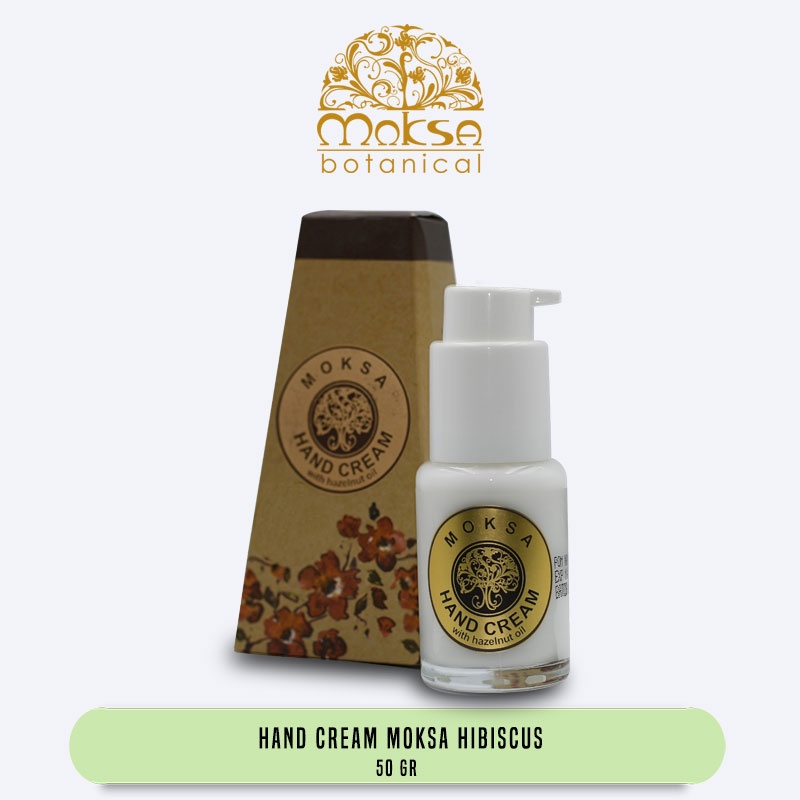 Moksa Hand Cream 50 ml Hibiscus
