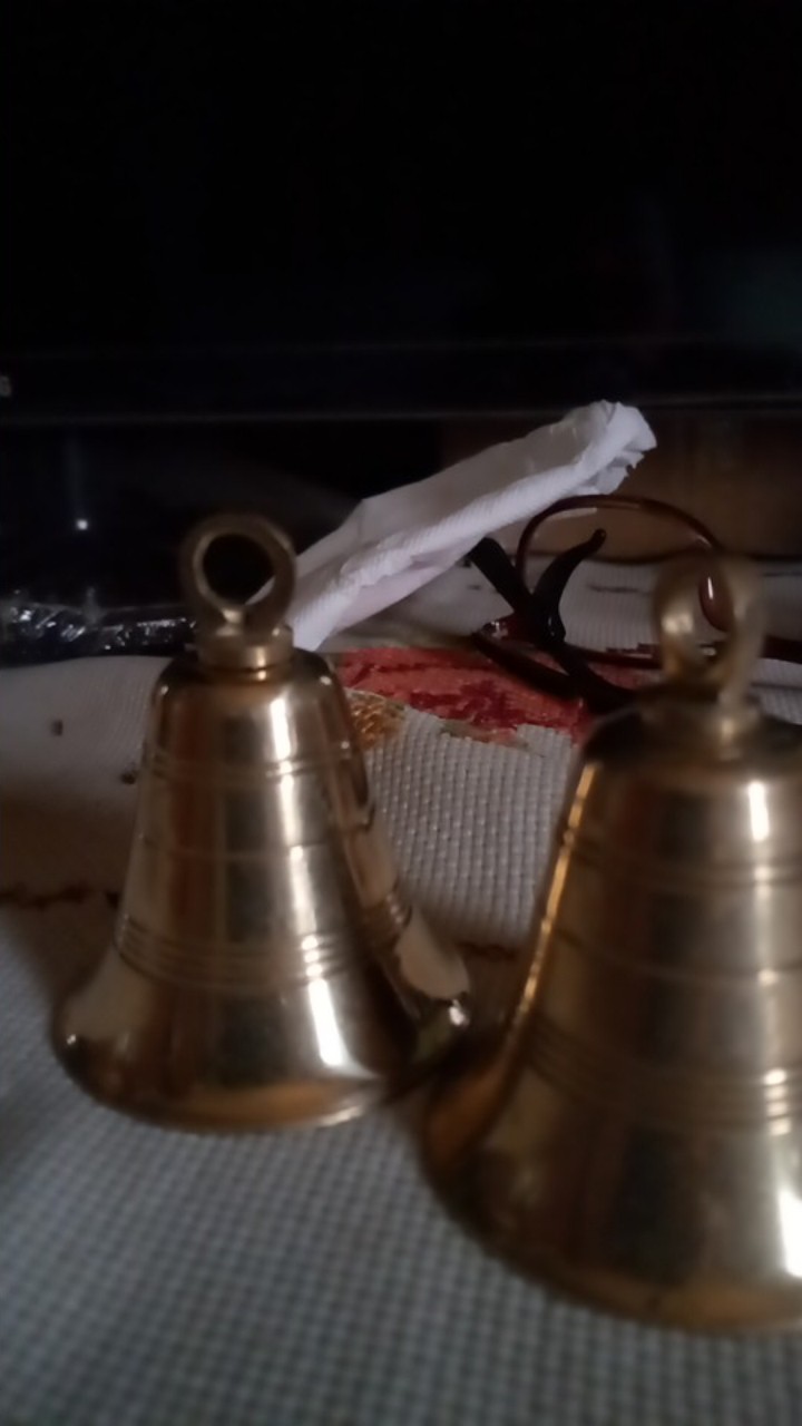 (bisa Cod) Bel Lonceng Klinting Kuningan N 3 Ukuran 4x4 Cm - Bel Pintu Pagar Bel Hewan Anjing Kucing