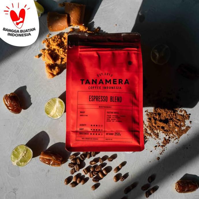 

Kopi Arabika Tanamera Coffee Espresso Blend 1 Kg - Whole Beans Best Product