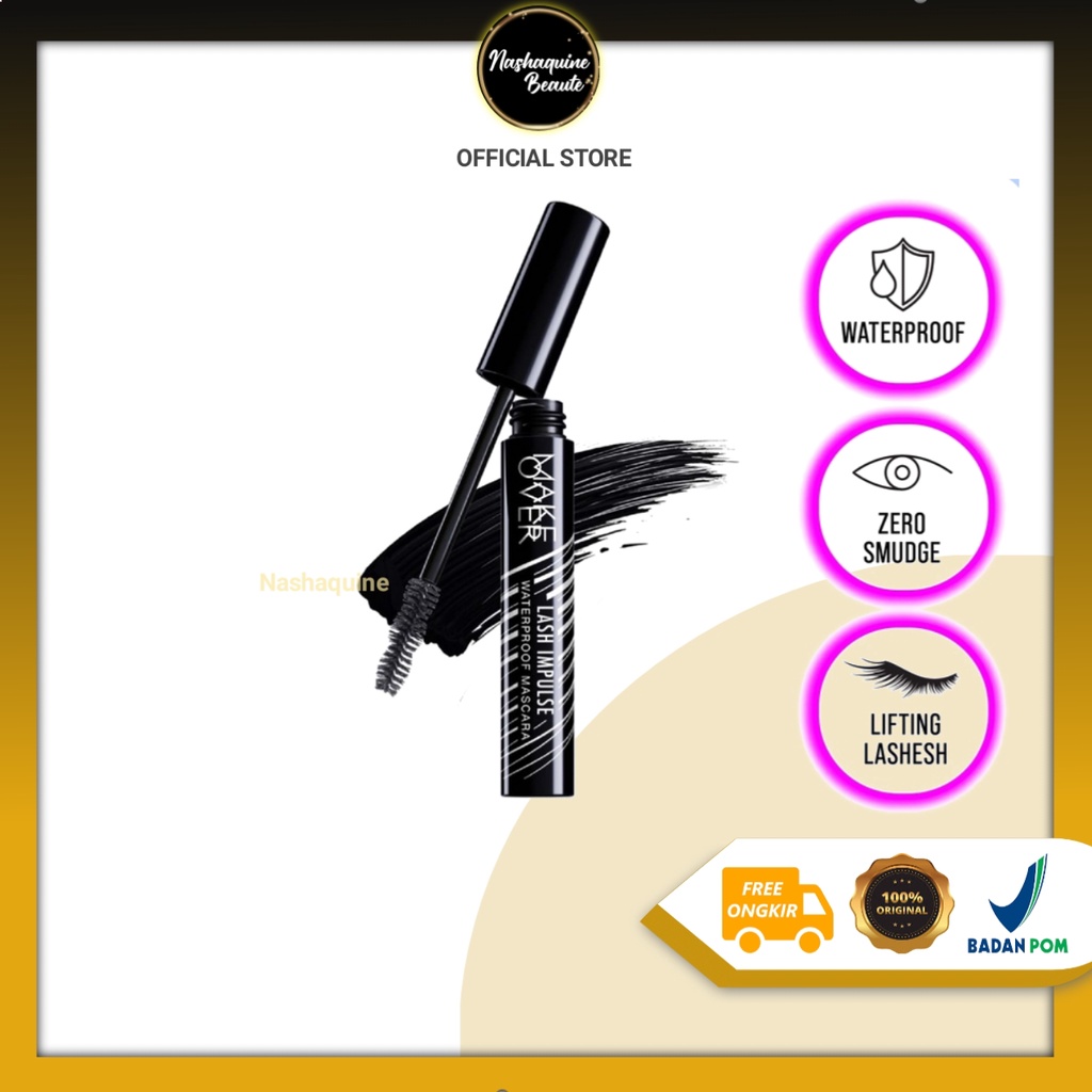 MAKE OVER Lash Impulse Waterproof Mascara 9ml