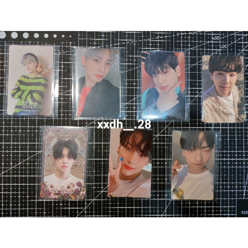 Photocard Official BTS TXT Yoongi butter Yeonjun Taehyun the star seekers Hueningkai blue hour Soobi