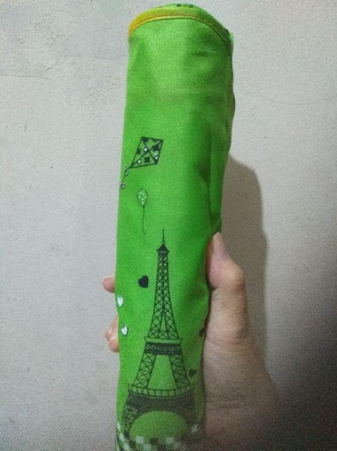 Payung Lipat 3 Apollo Mangkok Motif Paris Kuat Menara Eiffel Nf 14