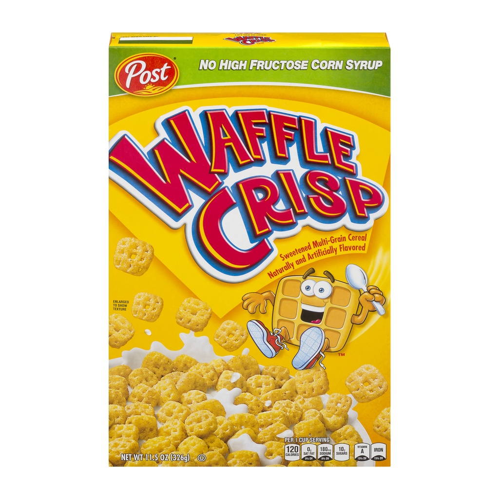 

Post Waffle Crisp 11.5 Oz