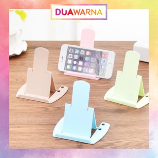 DuaWarna Phone Stand Penyangga HP Lipat Mini Portable Sandaran Stand Holder Tablet Handphone DE067