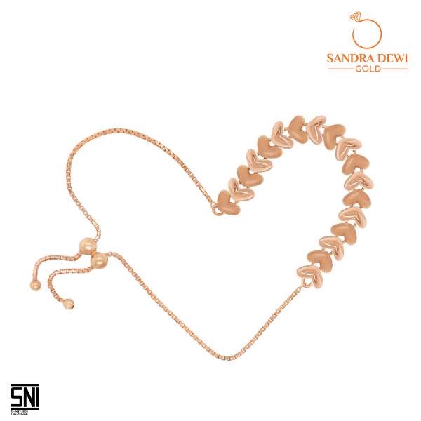 Gelang Golden Love Series by Sandra Dewi Gold 18K BC200118