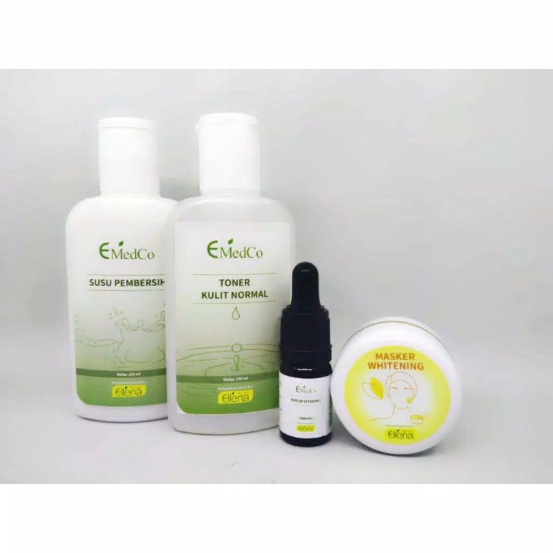 ELLENA SKINCARE MASKER WHITENING - FACIAL AT HOME