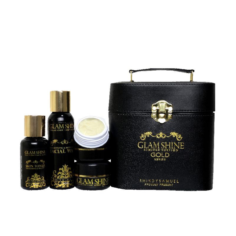 GLAMSHINE/ GLAMSHINE PAKET WAJAH/ GLAMSHINE GOLD SERIES ( NEW PACKAGING )-1