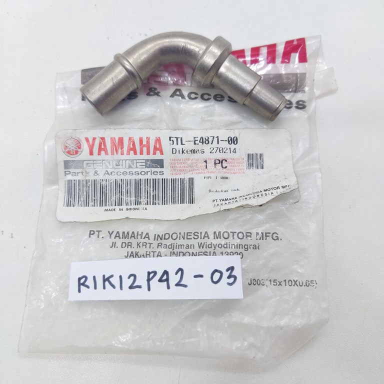 Pipe Cylinder Block Pipa Selang Hawa Blok Head Original 5TL-E4871-00