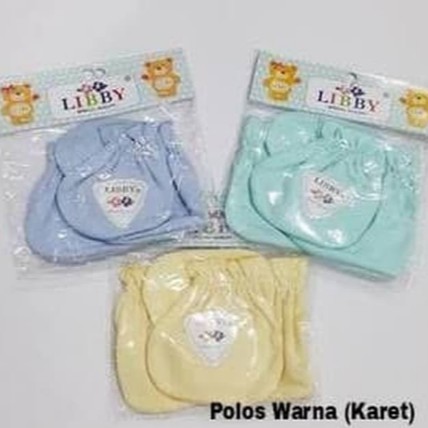 Sarung Tangan Kaki Bayi LIBBY IDO 1 Pasang SNI