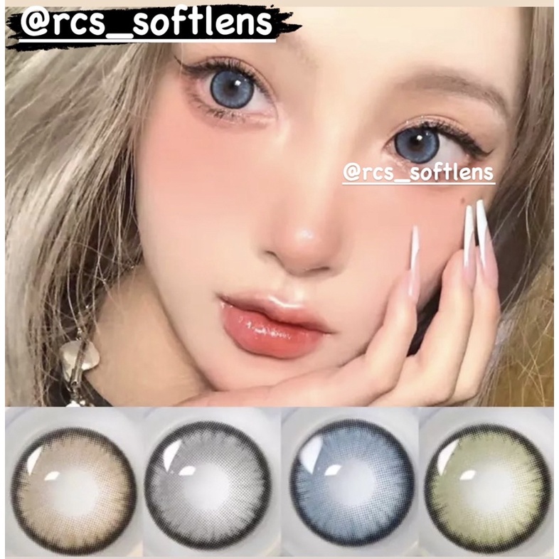 RCS ✅ Softlens import korea softlens kpop natural softlens minus -1.00 s/d -6.00