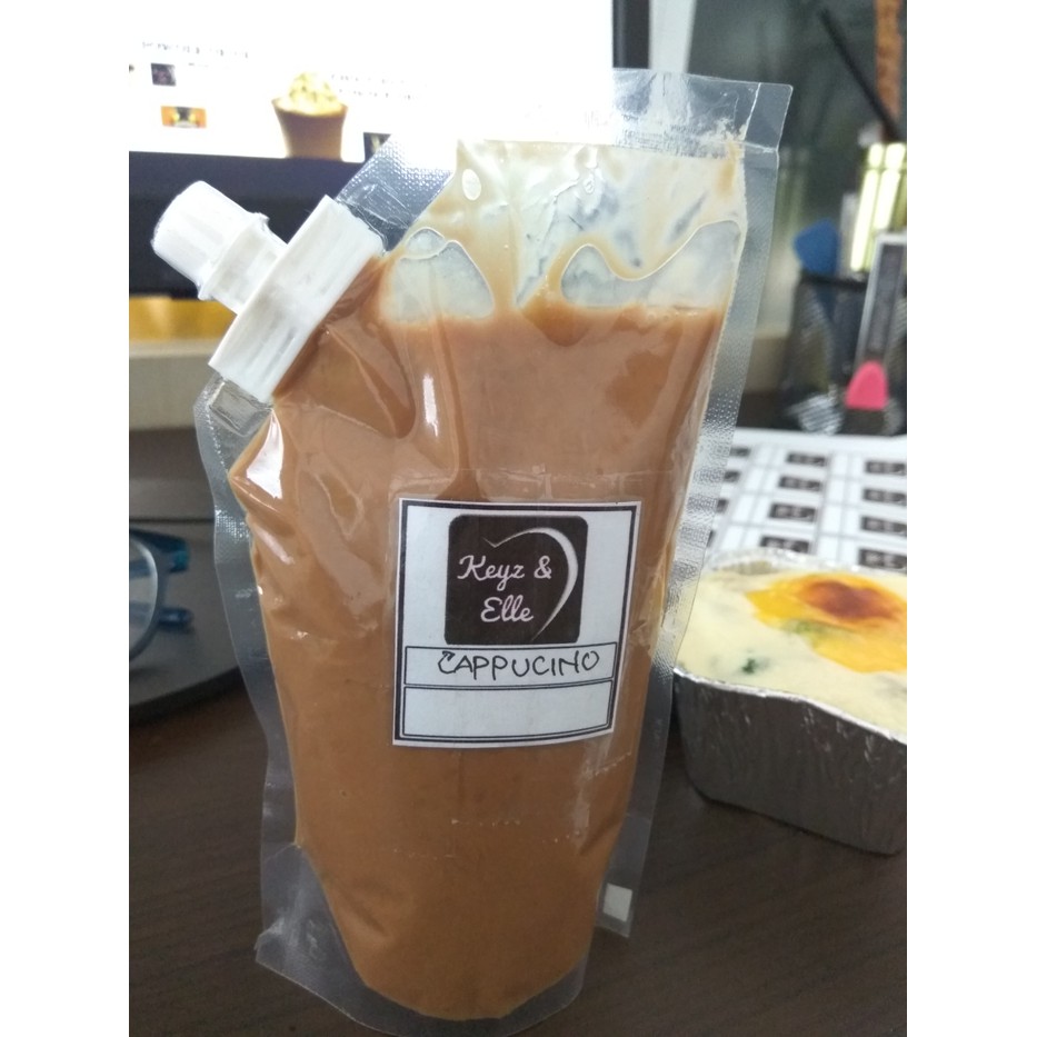 

Selai Keyz and elle glaze Cappucino repack 200gr 200 gr