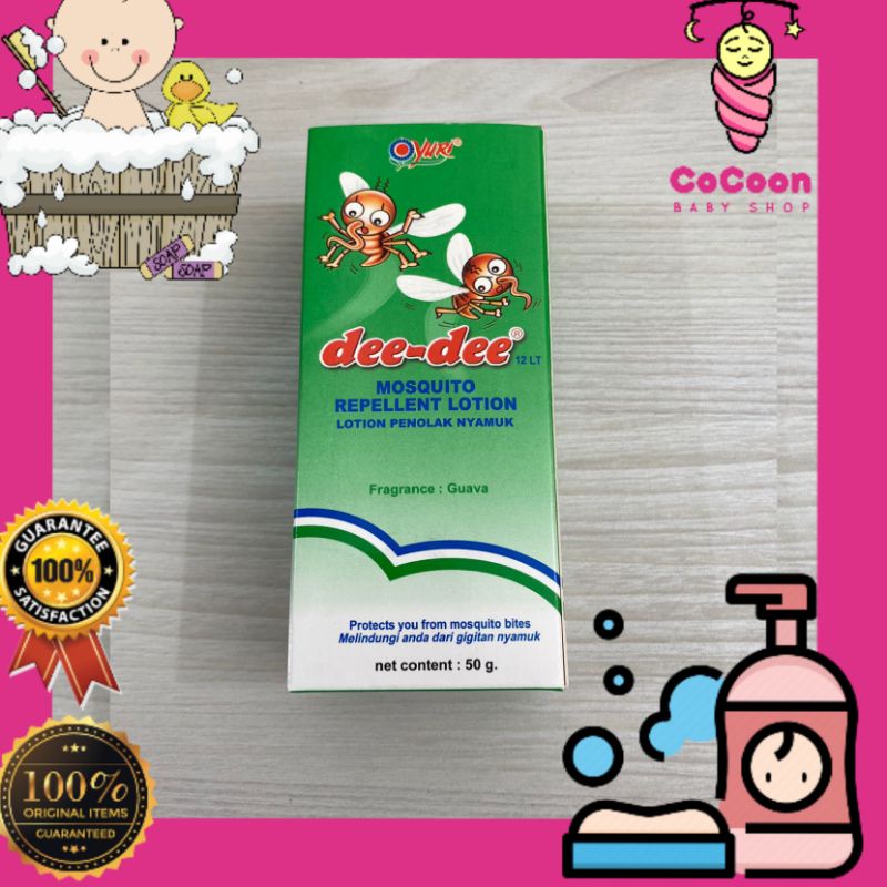 Dee Dee Mosquito Repellent Lotion / Krim Penolak Nyamuk / Cream Anti Serangga