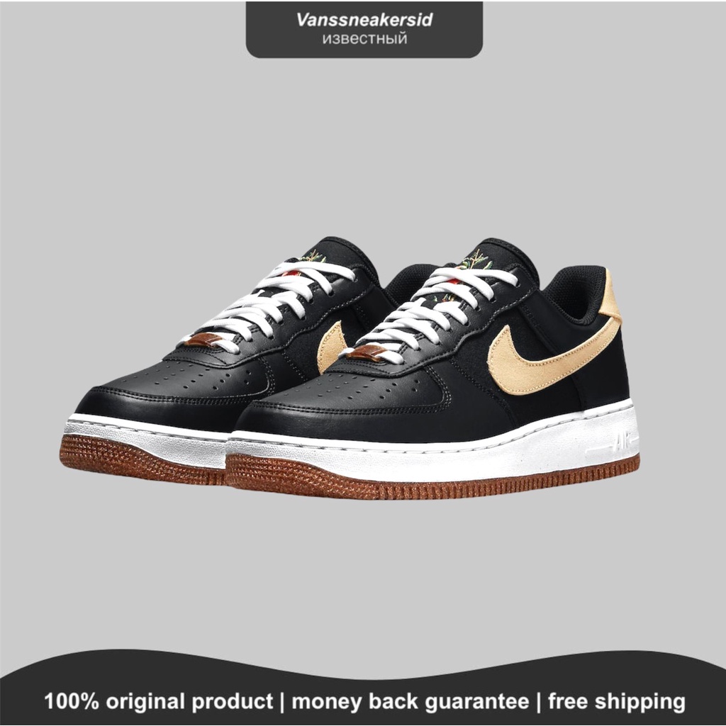 NIKE AIR FORCE 1 POMEGRANATE BLACK SOLAR ORIGINAL