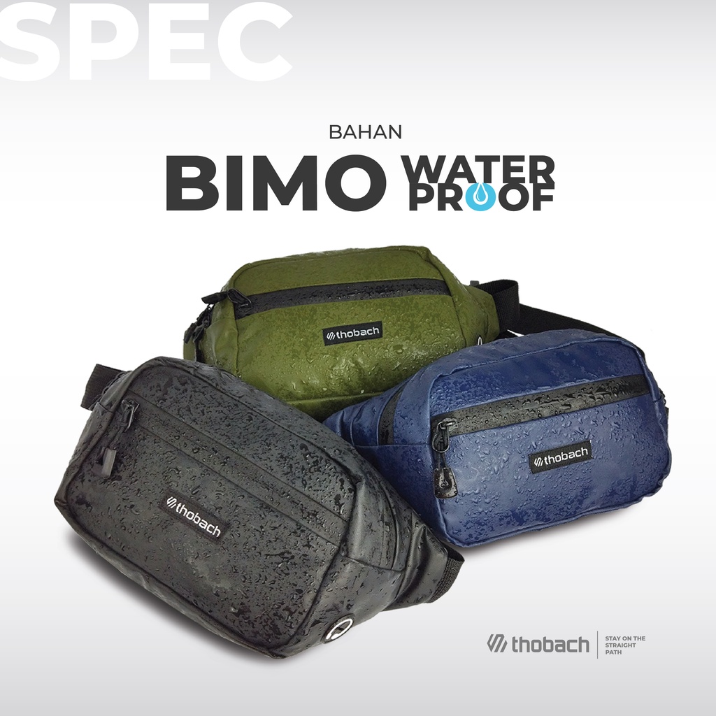 THOBACH-WAISTBAG WATERPROOF ARIGO TAS PINGGANG