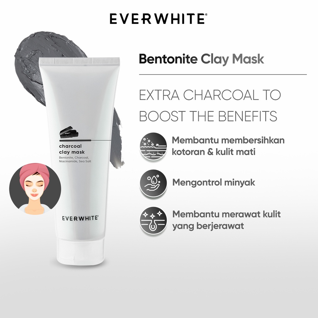 Everwhite clay mask 125g