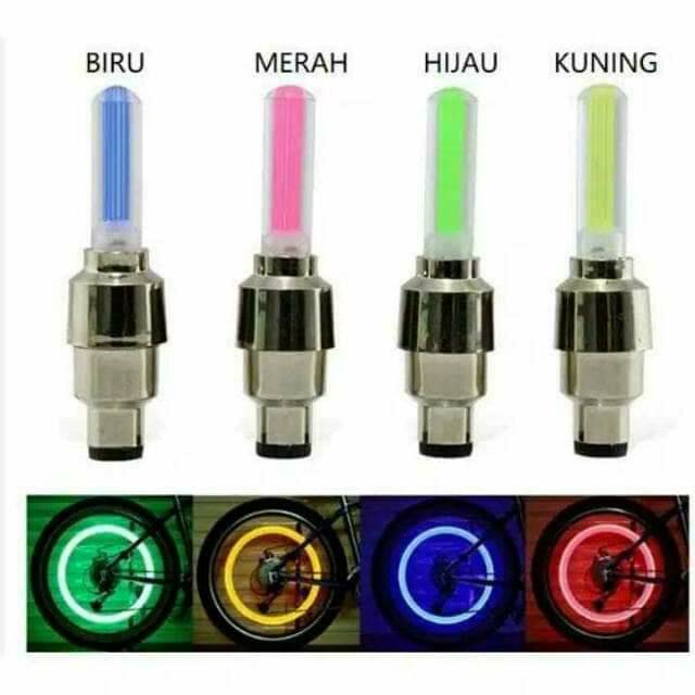 Tutup pentil LED (Sepasang)