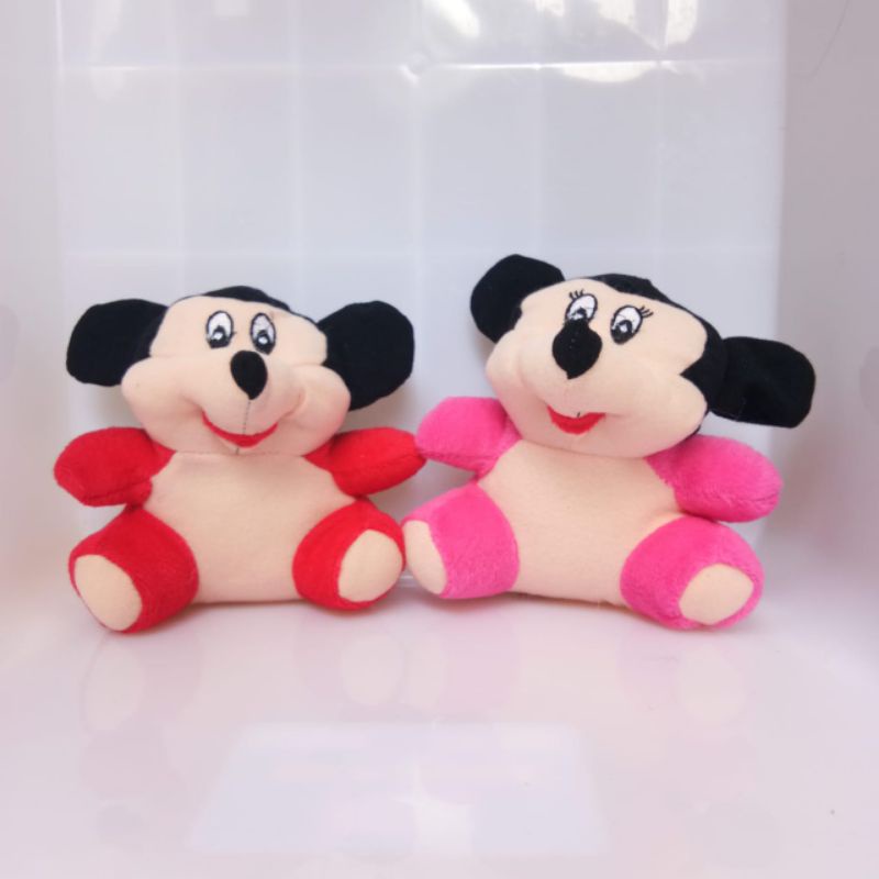 Boneka Mickey moude dan minnie mouse mini