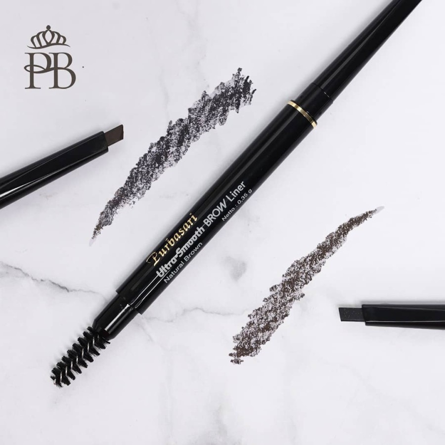 ✨LACIKOSME✨ PURBASARI ULTRA SMOOTH BROW LINER - EYEBROW PENCIL MECHANIC BPOM