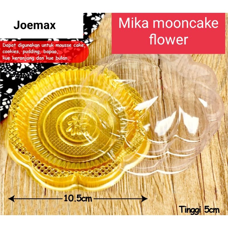 Mika cake case Flower/Cake tray moon cake Flower