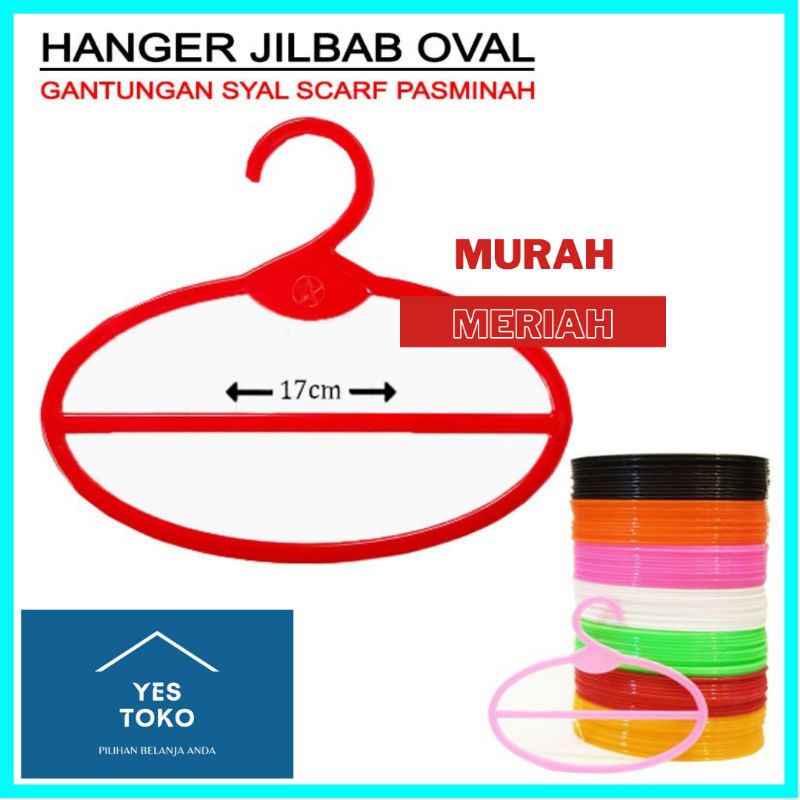 grosir hanger jilbab oval gantungan jilbab oval gantungan pashmina murah