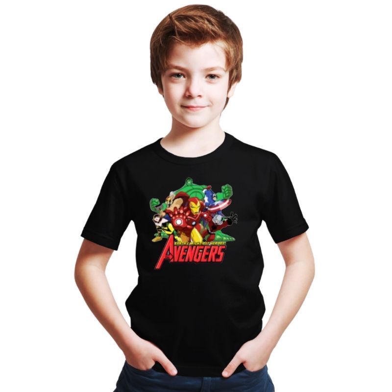 Kaos Anak-Remaja AVENGERS T-hsirt Anak-Remaja Cowok/cewek