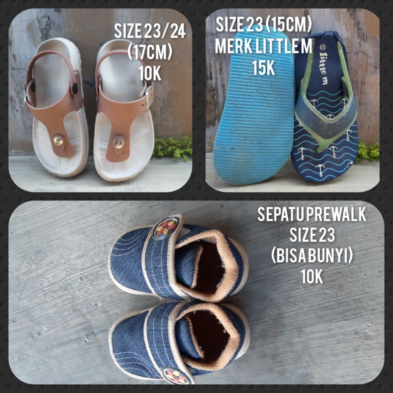 Preloved sandal anak / sandal anak / preloved murah