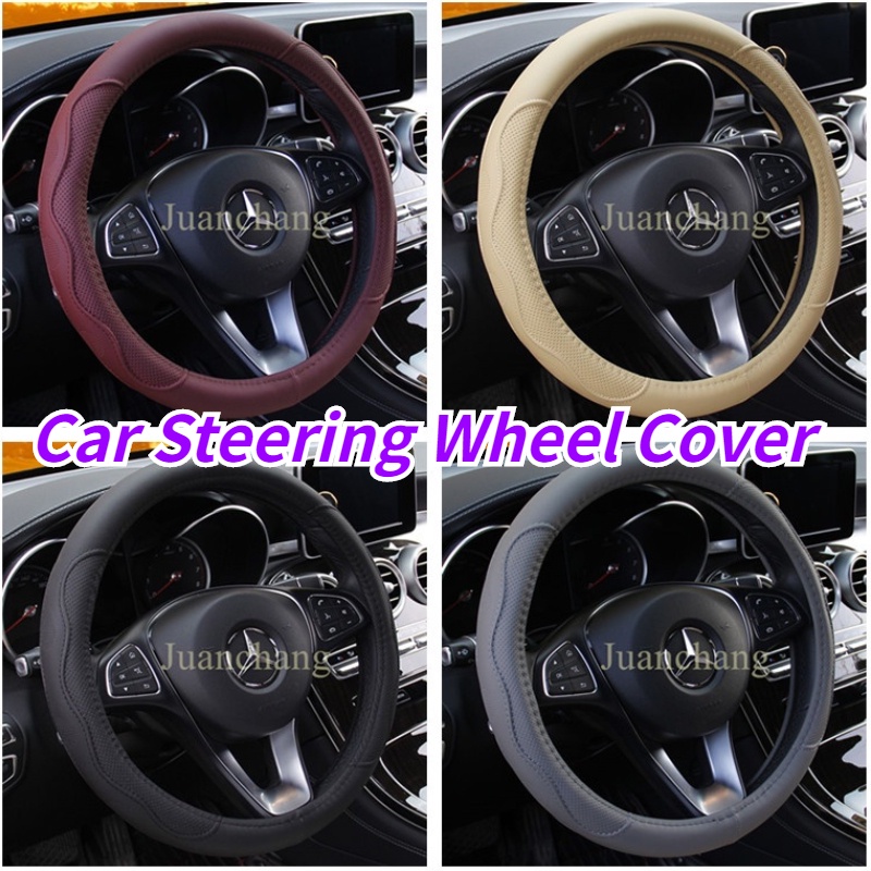 Cover Setir Mobil 38CM Motif Kepang