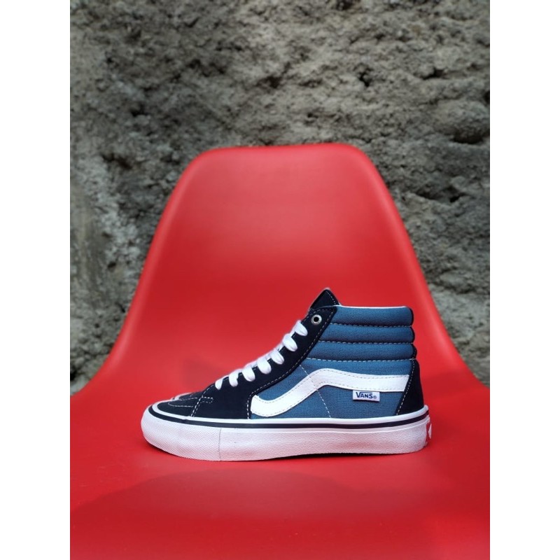Vans Sk8-Hi PRO Navy White.