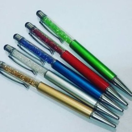 

Ball Point Kristal Unik Pulpen Blink-Blink Pena Promosi Souvenir Crystal Pen