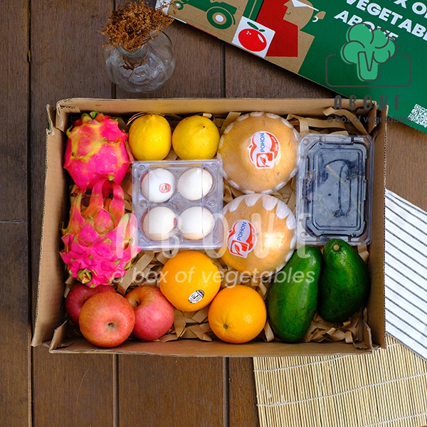 

PROMO PAKET PARSEL BUAH. Parcel Buah Silver Set Hampers - ABOVE